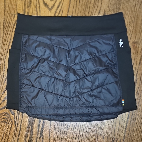 Smartwool Smartlift 60 Black Quilted Skirt - Picture 1 of 7
